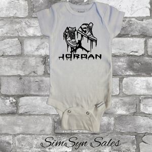 Jordan Sneakers Baby Onesie 0-3 Months Unisex One-Piece Bodysuit Brand New